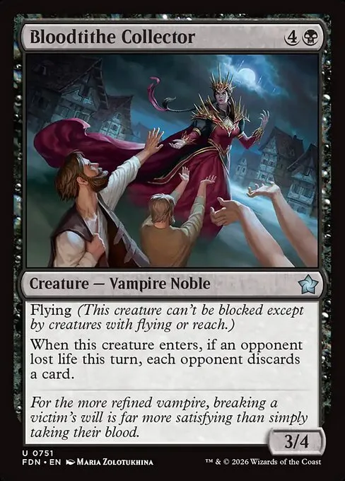 Bloodtithe Collector · Foundations 751/771