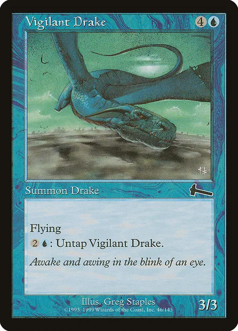Vigilant Drake · Urza's Legacy 46/143