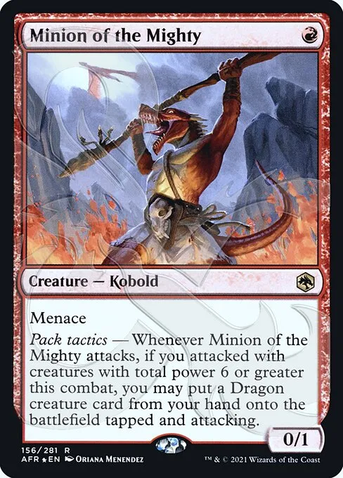 Minion of the Mighty · Adventures in the Forgotten Realms Promos 156a/241