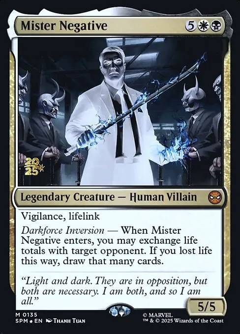 Mister Negative · Marvel's Spider-Man Promos 135s/68