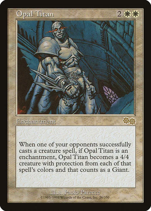 Opal Titan · Urza's Saga 26/357