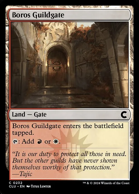 Boros Guildgate · Ravnica: Clue Edition 232/284
