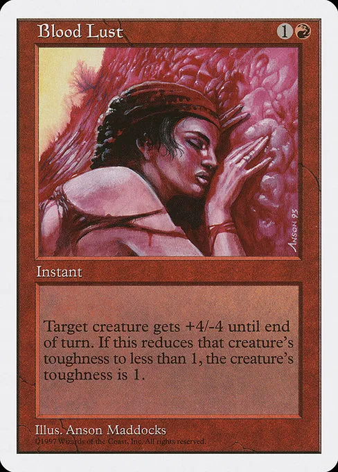 Blood Lust · Fifth Edition 212/460