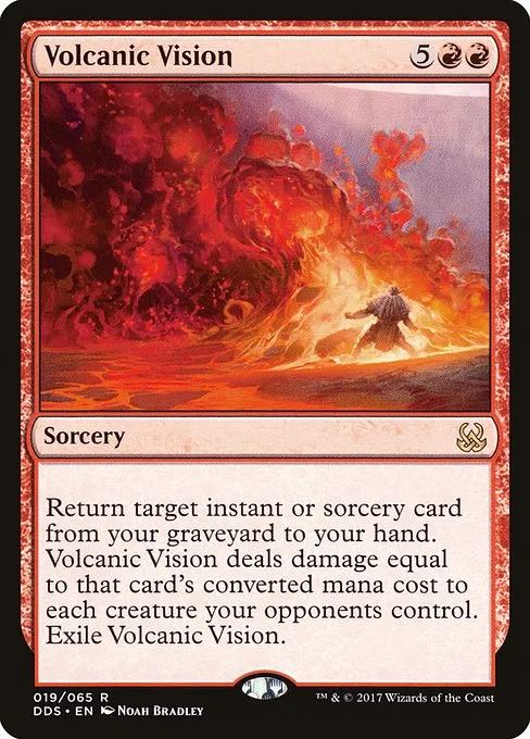 Volcanic Vision · Duel Decks: Mind vs. Might 19/65