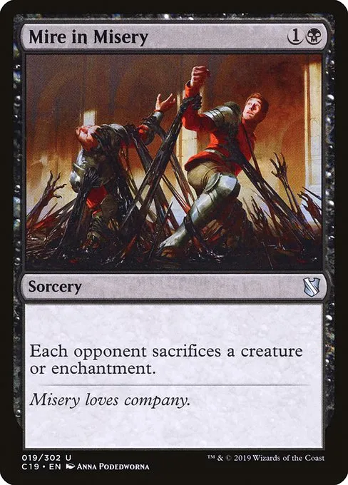 Mire in Misery · Commander 2019 19/302
