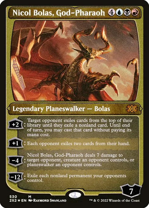 Nicol Bolas, God-Pharaoh · Double Masters 2022 530/579