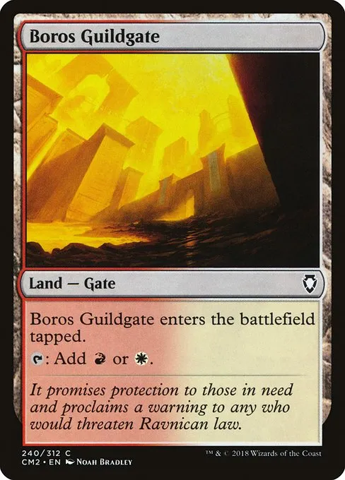 Boros Guildgate · Commander Anthology Volume II 240/312