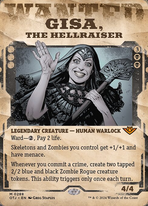 Gisa, the Hellraiser · Outlaws of Thunder Junction 288/374
