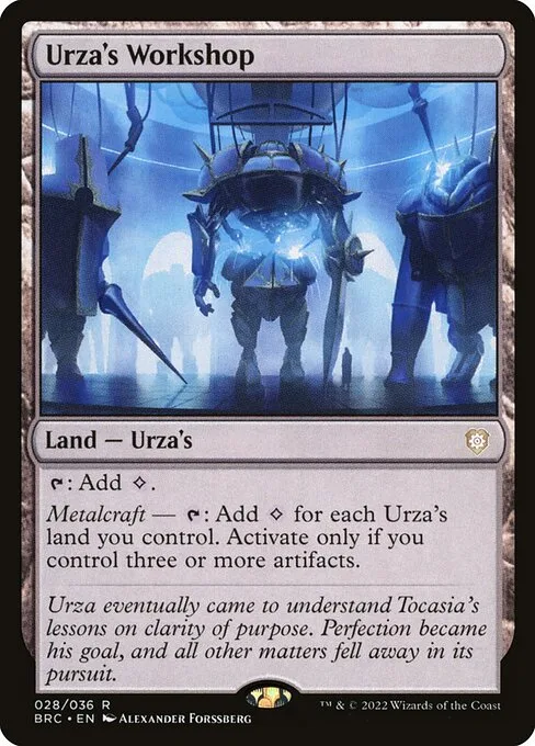 Urza's Workshop · The Brothers' War Commander 28/209