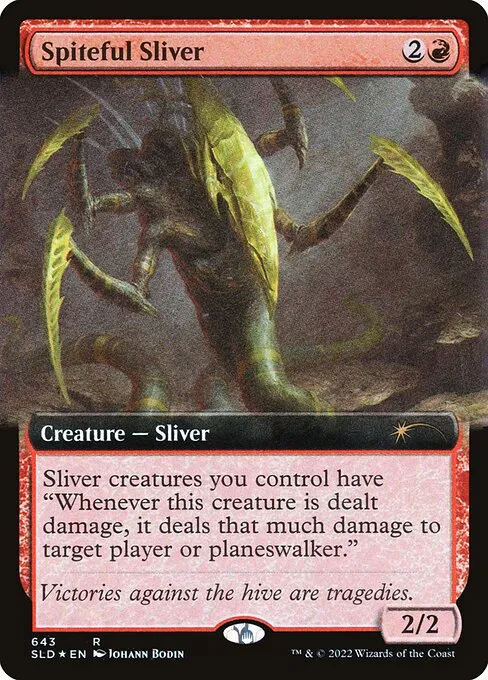 Spiteful Sliver · Secret Lair Drop 643/2547