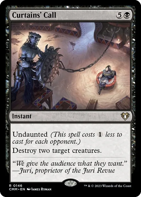 Curtains' Call · Commander Masters 146/1067