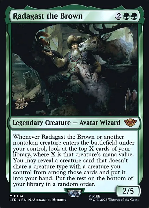 Radagast the Brown · Tales of Middle-earth Promos 184s/86