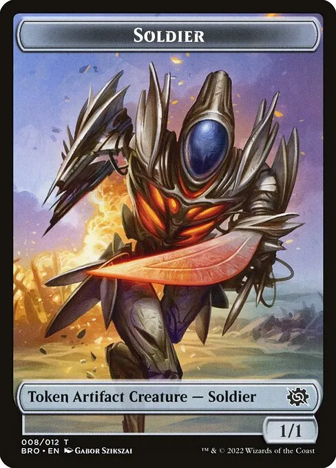 Soldier · The Brothers' War Tokens 8/12