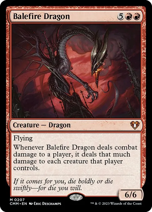 Balefire Dragon · Commander Masters 207/1067