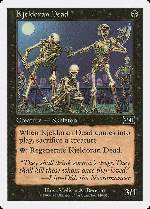 Kjeldoran Dead · Classic Sixth Edition 140/351