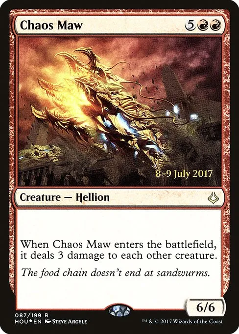 Chaos Maw · Hour of Devastation Promos 87s/62
