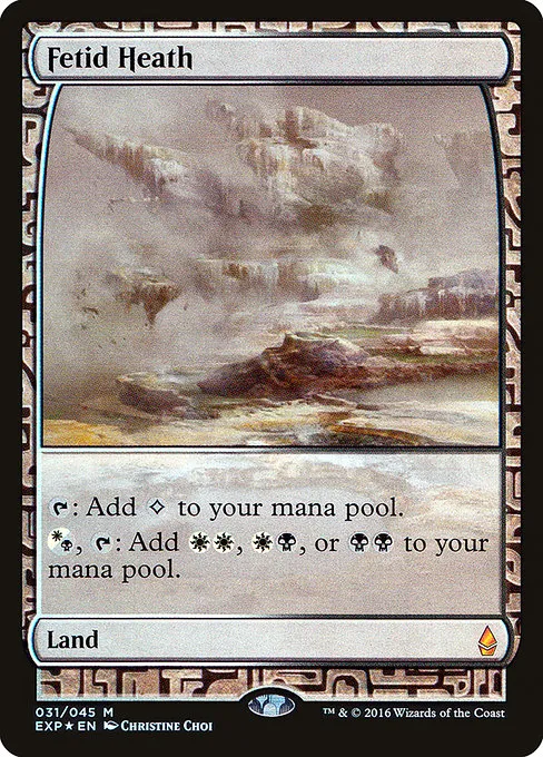 Fetid Heath · Zendikar Expeditions 31/45