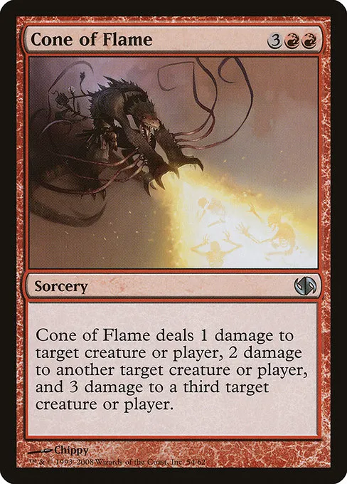 Cone of Flame · Duel Decks: Jace vs. Chandra 54/64
