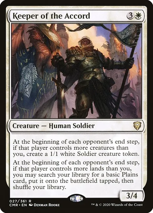 Keeper of the Accord · Commander Legends 27/718
