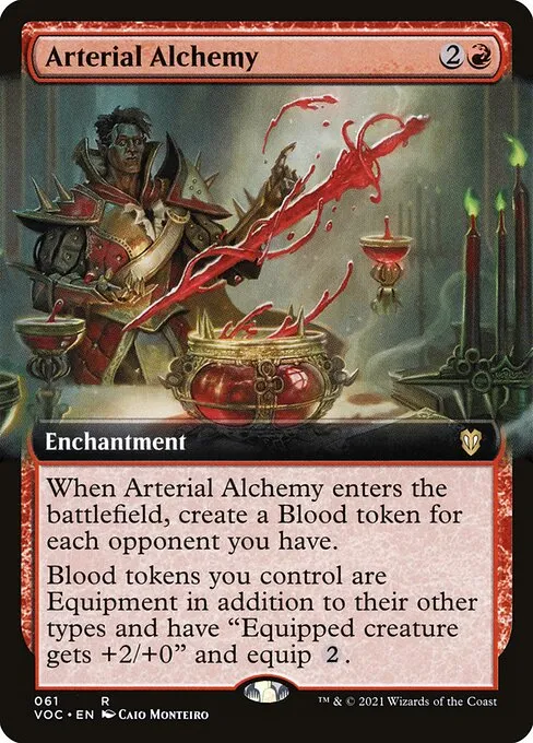 Arterial Alchemy · Crimson Vow Commander 61/188