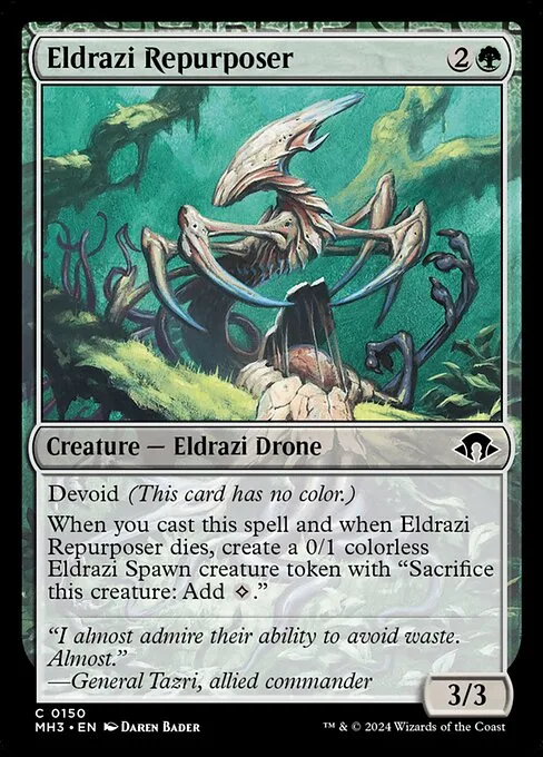 Eldrazi Repurposer · Modern Horizons 3 150/528