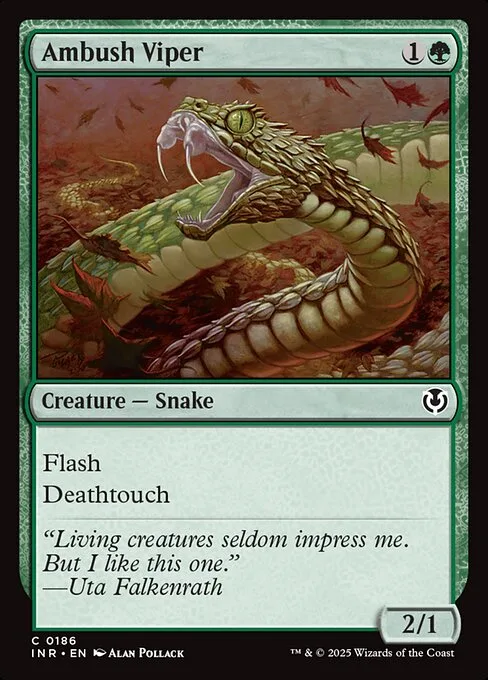Ambush Viper · Innistrad Remastered 186/495
