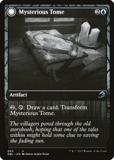 Mysterious Tome // Chilling Chronicle · Innistrad: Double Feature 63/535