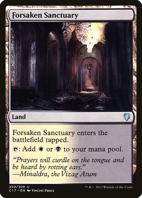 Forsaken Sanctuary · Commander 2017 250/309