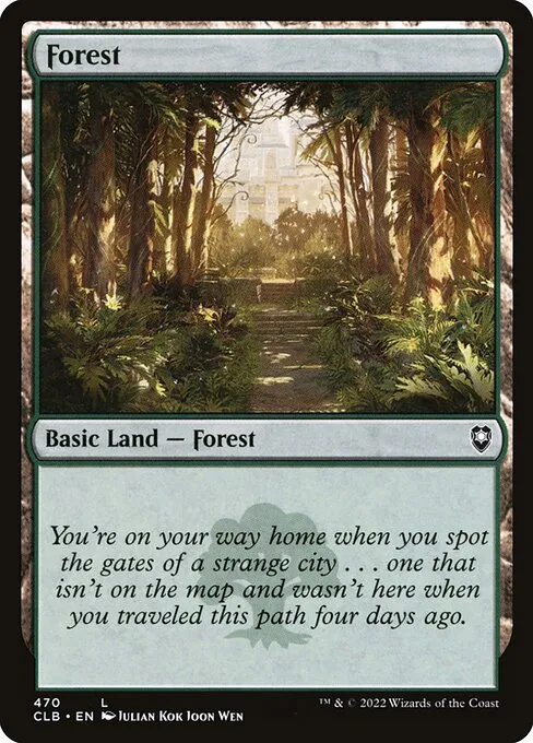 Forest · Commander Legends: Battle for Baldur's Gate 470/936