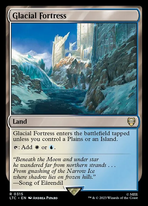 Glacial Fortress · Tales of Middle-earth Commander 315/591