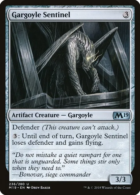 Gargoyle Sentinel · Core Set 2019 236/314