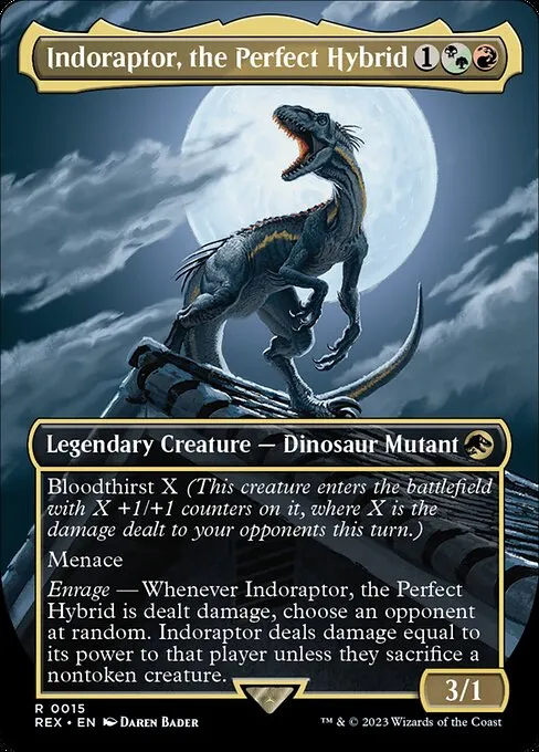 Indoraptor, the Perfect Hybrid · Jurassic World Collection 15/45