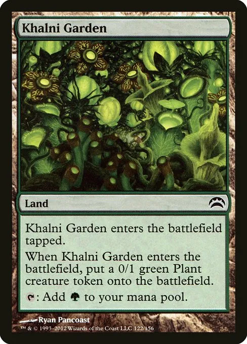 Khalni Garden · Planechase 2012 122/156