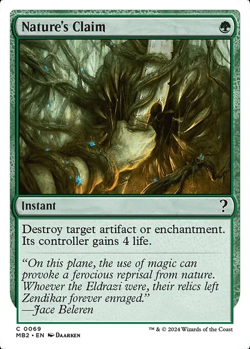 Nature's Claim · Mystery Booster 2 69/385