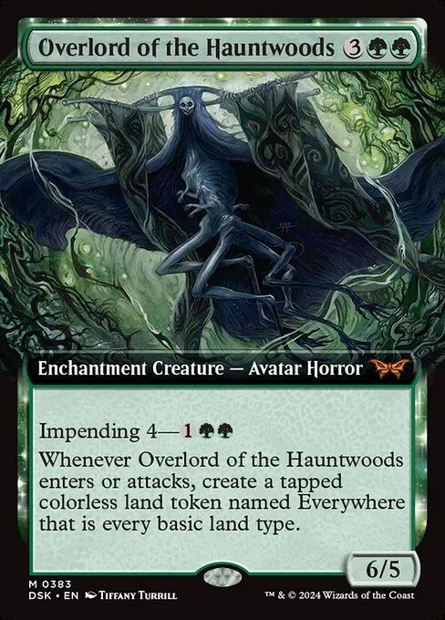 Overlord of the Hauntwoods · Duskmourn: House of Horror 383/419