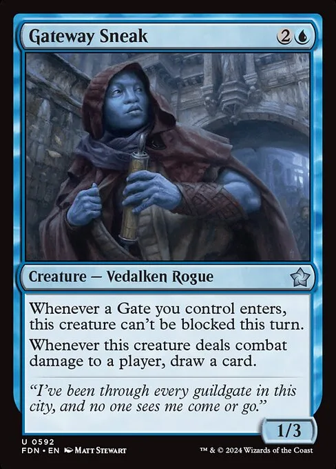 Gateway Sneak · Foundations 592/771