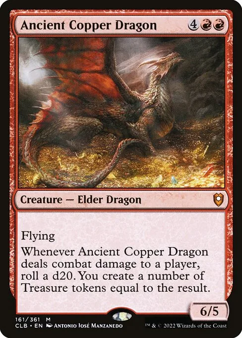 Ancient Copper Dragon · Commander Legends: Battle for Baldur's Gate 161/936