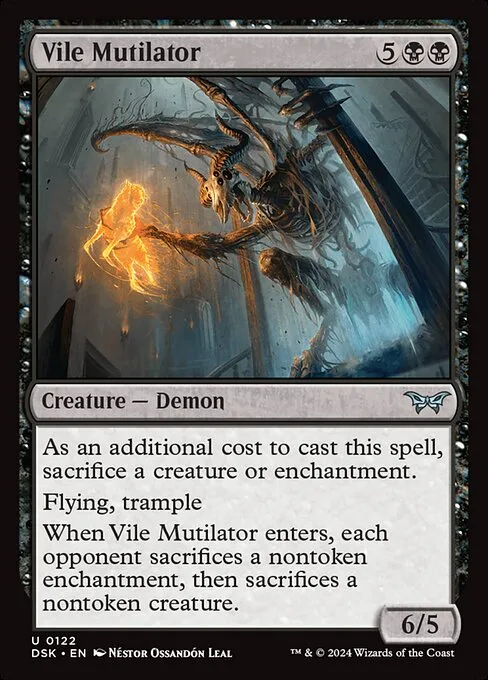 Vile Mutilator · Duskmourn: House of Horror 122/419