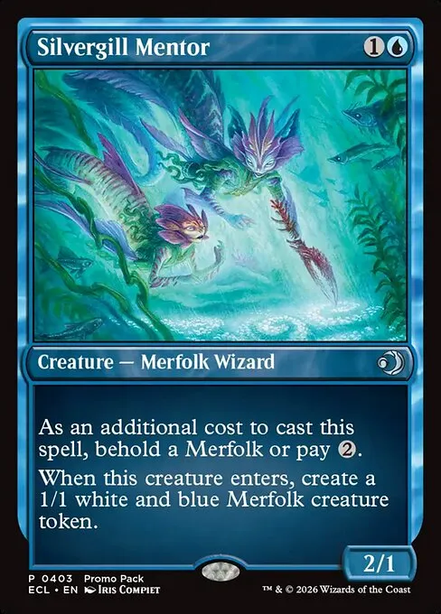 Silvergill Mentor · Lorwyn Eclipsed 403/408