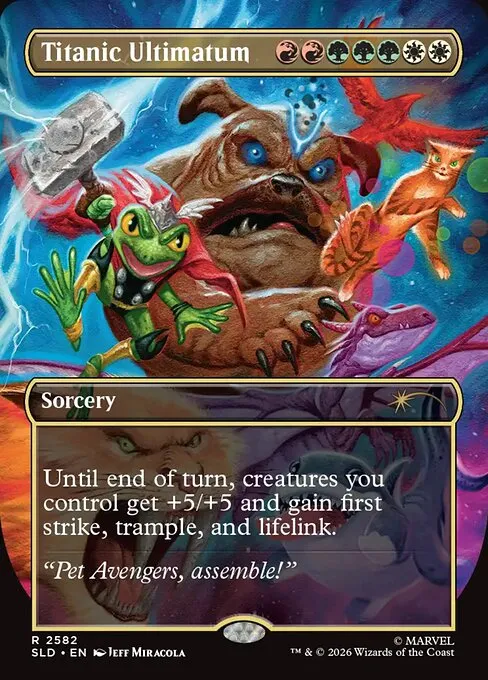 Titanic Ultimatum · Secret Lair Drop 2582/2547