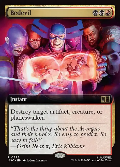 Bedevil · Marvel Super Heroes Commander 393/9