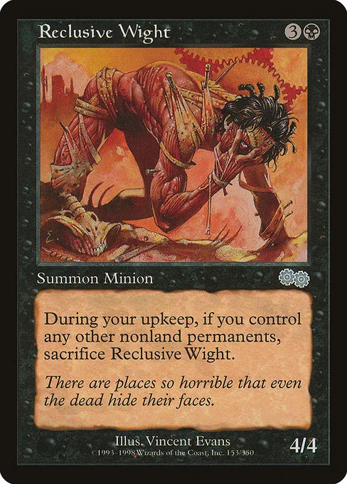 Reclusive Wight · Urza's Saga 153/357