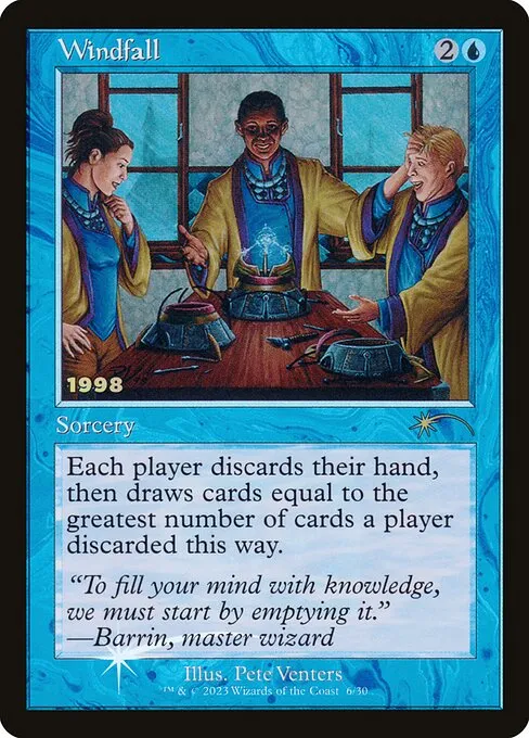 Windfall · 30th Anniversary Play Promos 6/30