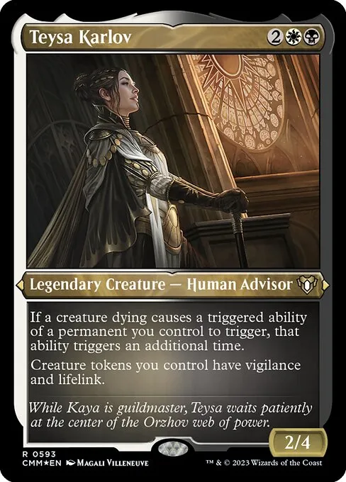 Teysa Karlov · Commander Masters 593/1067