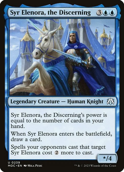 Syr Elenora, the Discerning · March of the Machine Commander 239/450