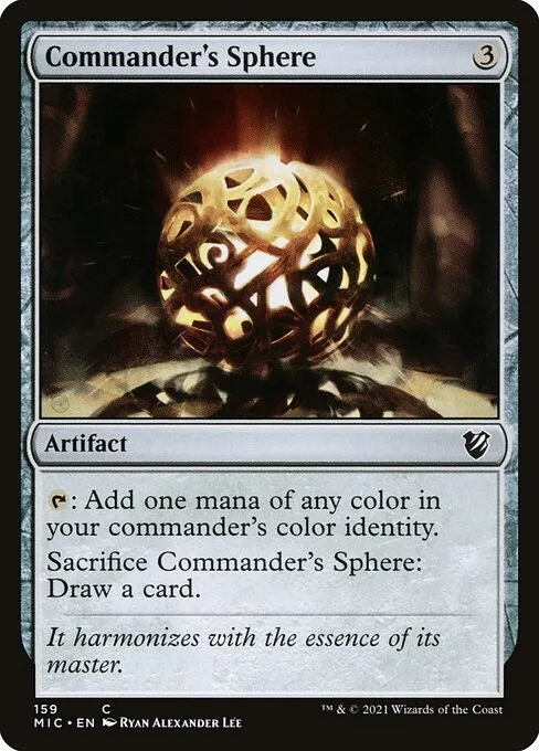 Commander's Sphere · Midnight Hunt Commander 159/187
