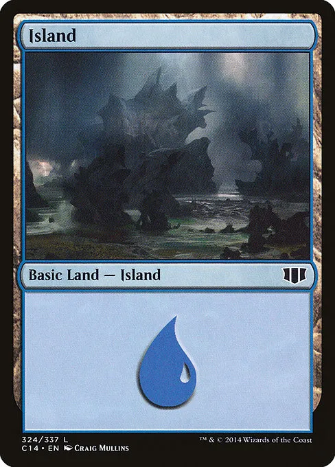 Island · Commander 2014 324/337