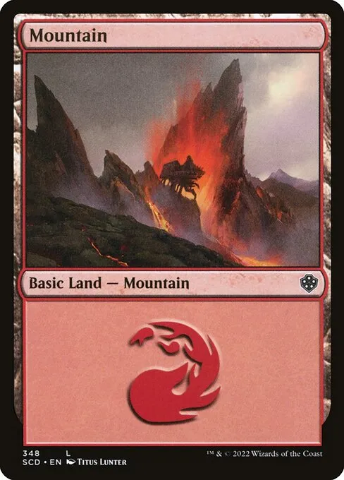 Mountain · Starter Commander Decks 348/352