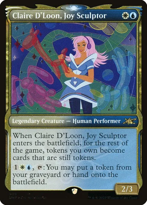 Claire D'Loon, Joy Sculptor · Unfinity 509/639