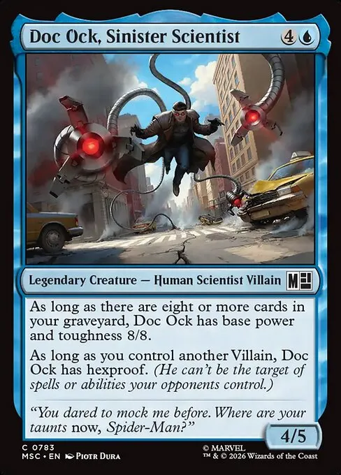 Doc Ock, Sinister Scientist · Marvel Super Heroes Commander 783/9